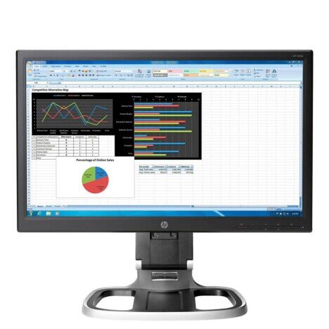 Monitoare LED SH HP V241p, 24 inci Full HD, 1920 x 1080p, Panel VA, Grad B